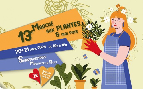 Marché aux Plantes et aux Pots : rendez-vous ce weekend ! 
