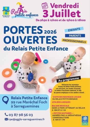 Portes ouvertes au Relais Petite Enfance
