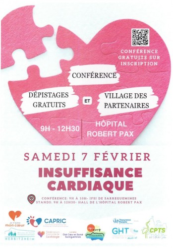 Journ&eacute;e d'information et de pr&eacute;vention sur l'insuffisance cardiaque