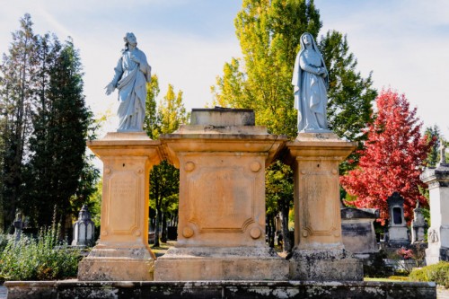 D&eacute;couverte du cimeti&egrave;re de Sarreguemines
