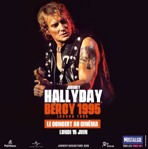 Cin&eacute;ma-Concert : Johnny Halliday Lorada Tour-Bercy 1955