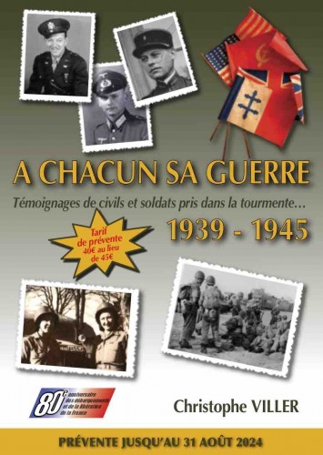 Conférence : À chacun sa guerre (1939-1945) témoignages de civils et soldats pris dans la tourmente