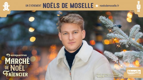 Ouverture du Marché de Noël faïencier : Concert de Robin Leon