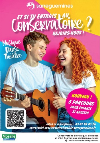 Le Conservatoire fait sa rentrée : rejoins-nous ! 