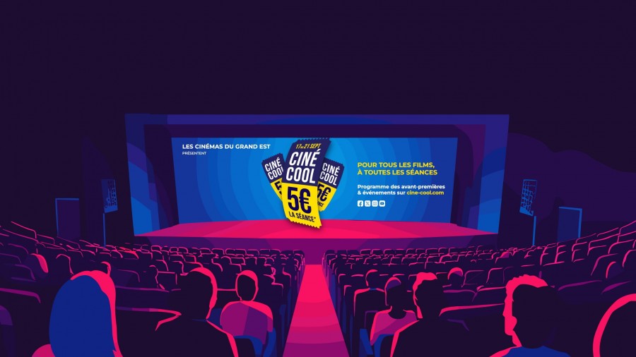 Profitez de votre séance de cinéma à prix très cool du 17 au 21 septembre !