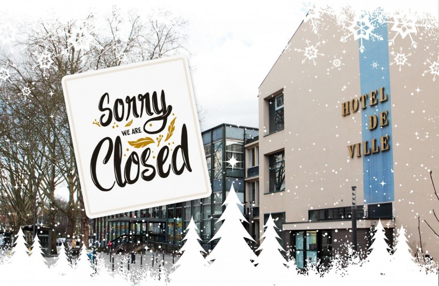 Fermeture exceptionnelle des services municipaux : 24 et 31 d&eacute;cembre