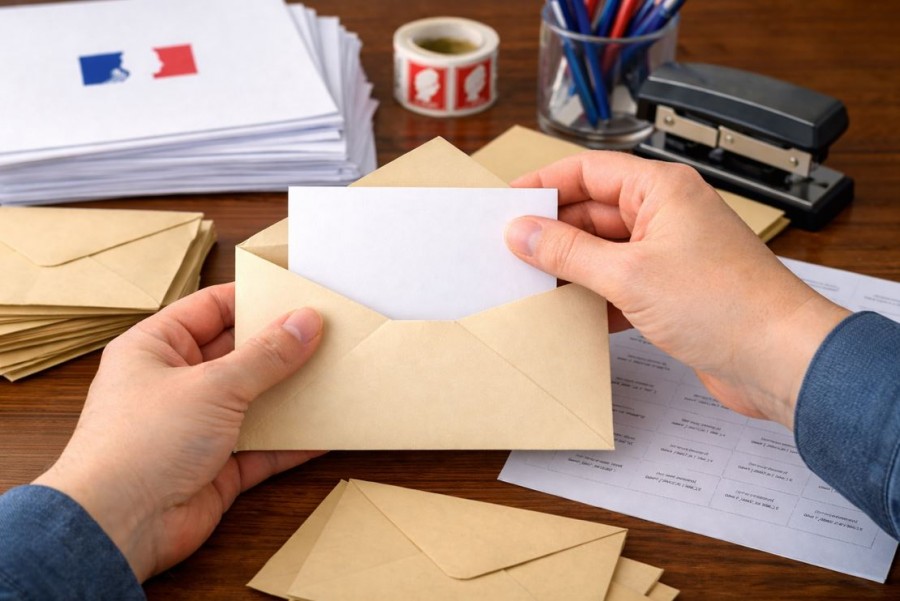 Élections municipales : mise sous pli des circulaires et bulletins de vote