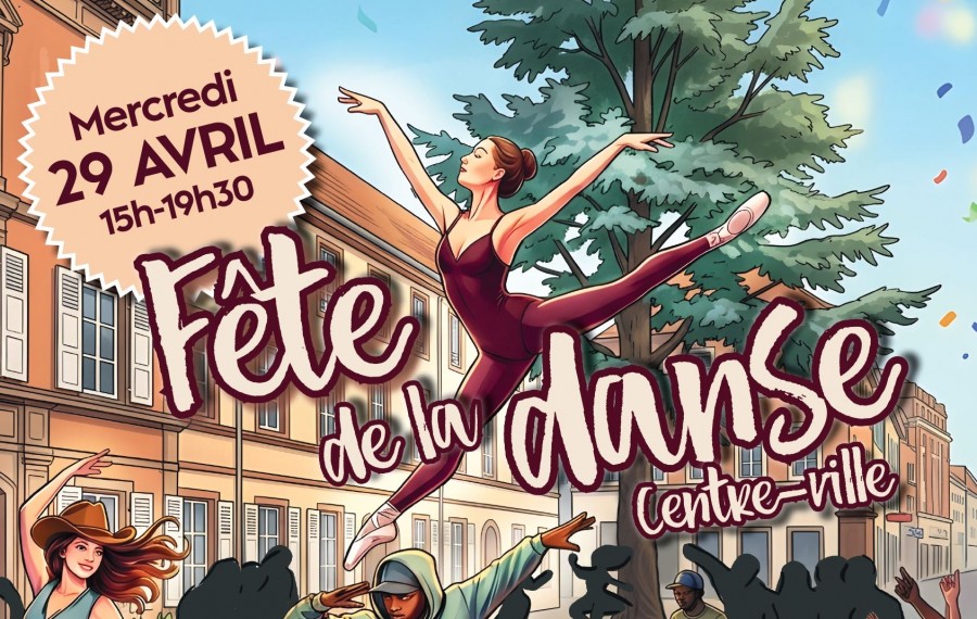 Venez c&eacute;l&eacute;brer la Journ&eacute;e internationale de la danse au centre-ville !