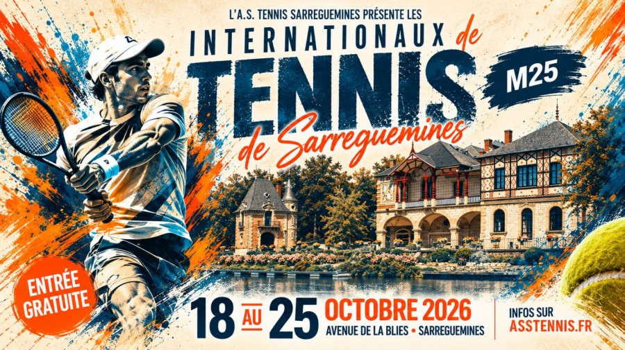 Les Internationaux de Tennis reviennent du 18 au 25 octobre