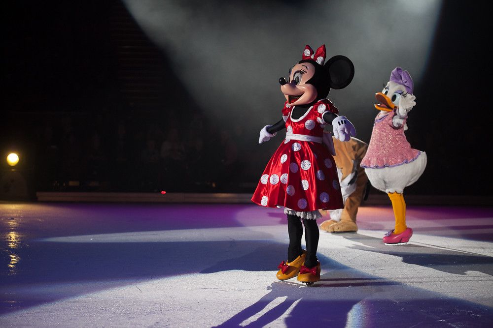 Le spectacle “Mickey sur glace”